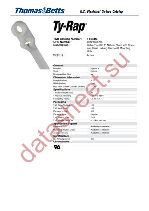 TY534M datasheet  